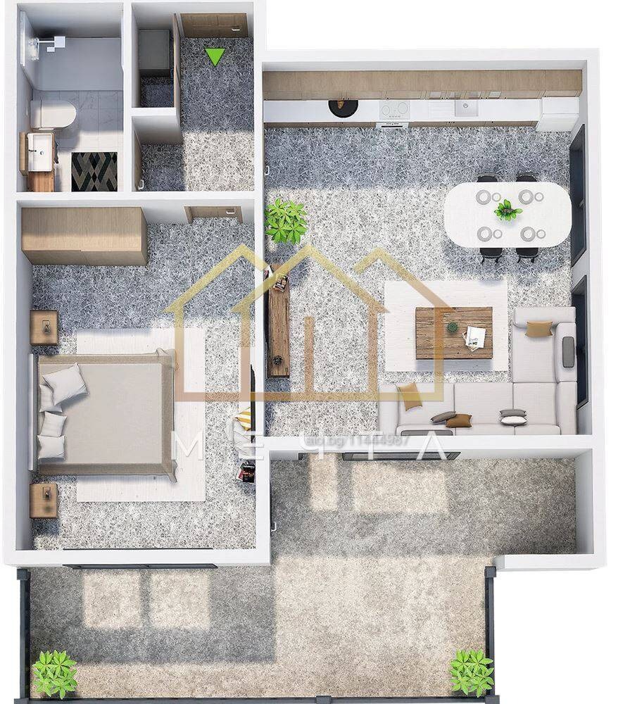 Продава 2-СТАЕН, гр. Пловдив, Христо Смирненски, снимка 3 - Апартаменти - 56218121