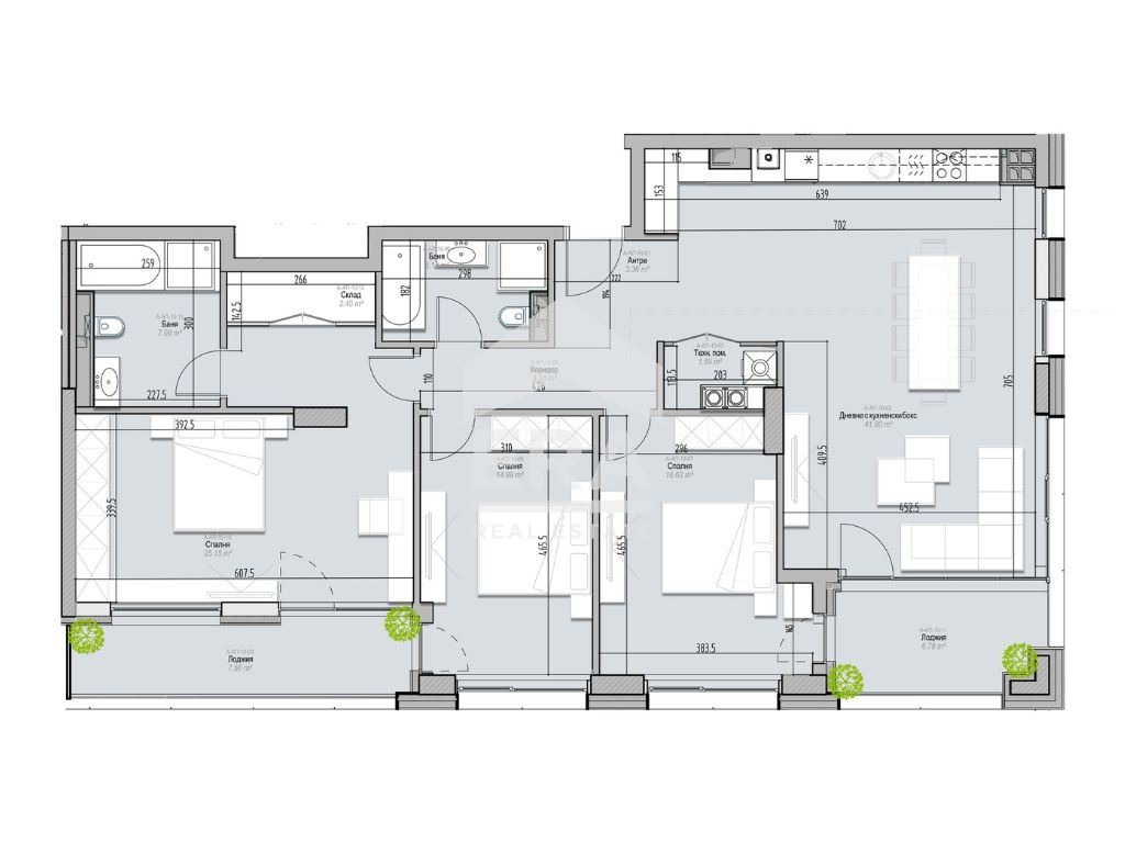Продава 4-СТАЕН, гр. София, Кръстова вада, снимка 3 - Апартаменти - 55911698