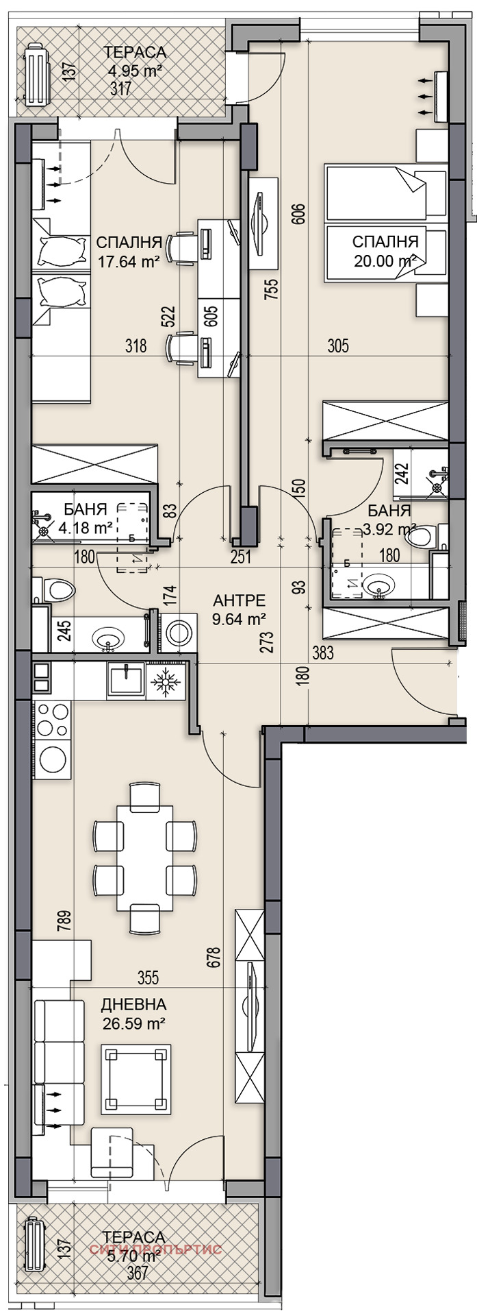 Продава  3-стаен град Пловдив , Гагарин , 125 кв.м | 62023105 - изображение [7]