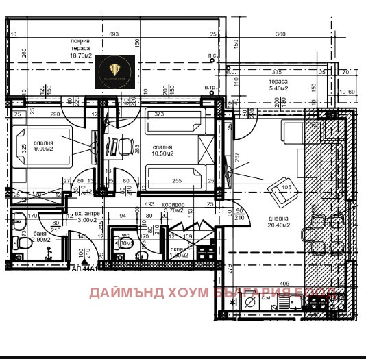 Продава 3-СТАЕН, гр. Пловдив, Южен, снимка 2 - Aпартаменти - 48095642