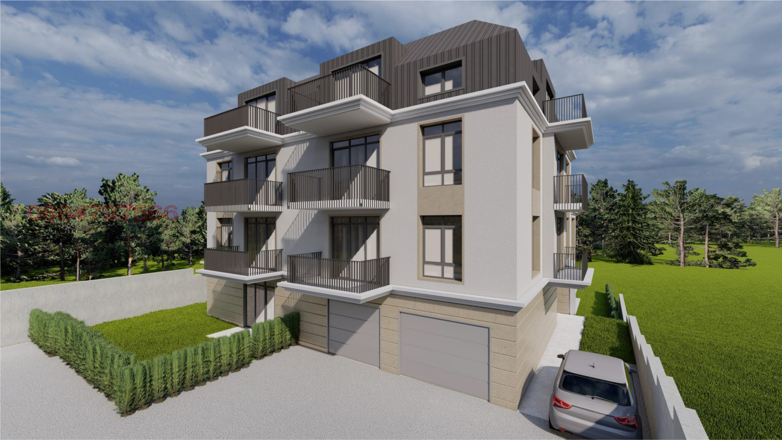 Продава 3-СТАЕН, гр. София, с. Лозен, снимка 4 - Апартаменти - 55725754