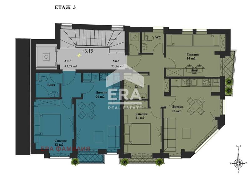 Na sprzedaż  1 sypialnia Sofia , Baniszora , 53 mkw | 98013512 - obraz [3]
