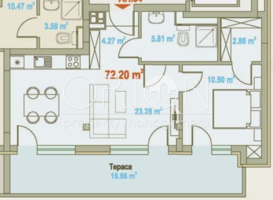 Продава 2-СТАЕН, гр. София, Център, снимка 3 - Апартаменти - 54256505