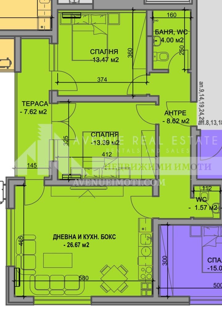 Продава 3-СТАЕН, гр. Пловдив, Кючук Париж, снимка 2 - Апартаменти - 52384072