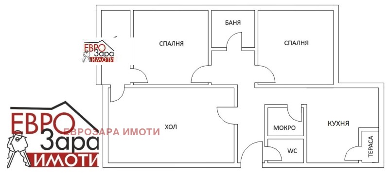 Na sprzedaż  3+ sypialni Stara Zagora , Tri czuczura - sewer , 85 mkw | 14736991 - obraz [9]