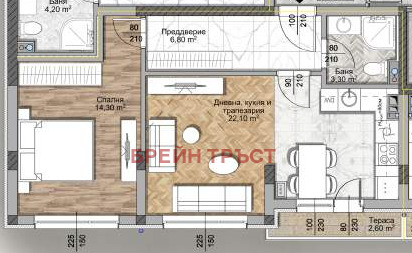 Продава 2-СТАЕН, гр. София, Овча купел 2, снимка 4 - Апартаменти - 54289006