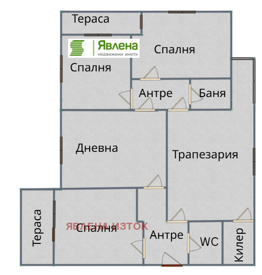 Продава 4-СТАЕН, гр. София, Изток