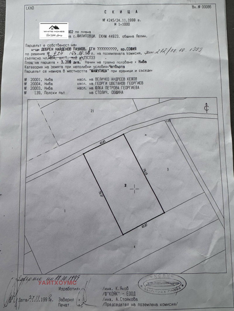 Til salg  Jord region Sofia , Sofia , 20 dka | 61277681 - billede [10]