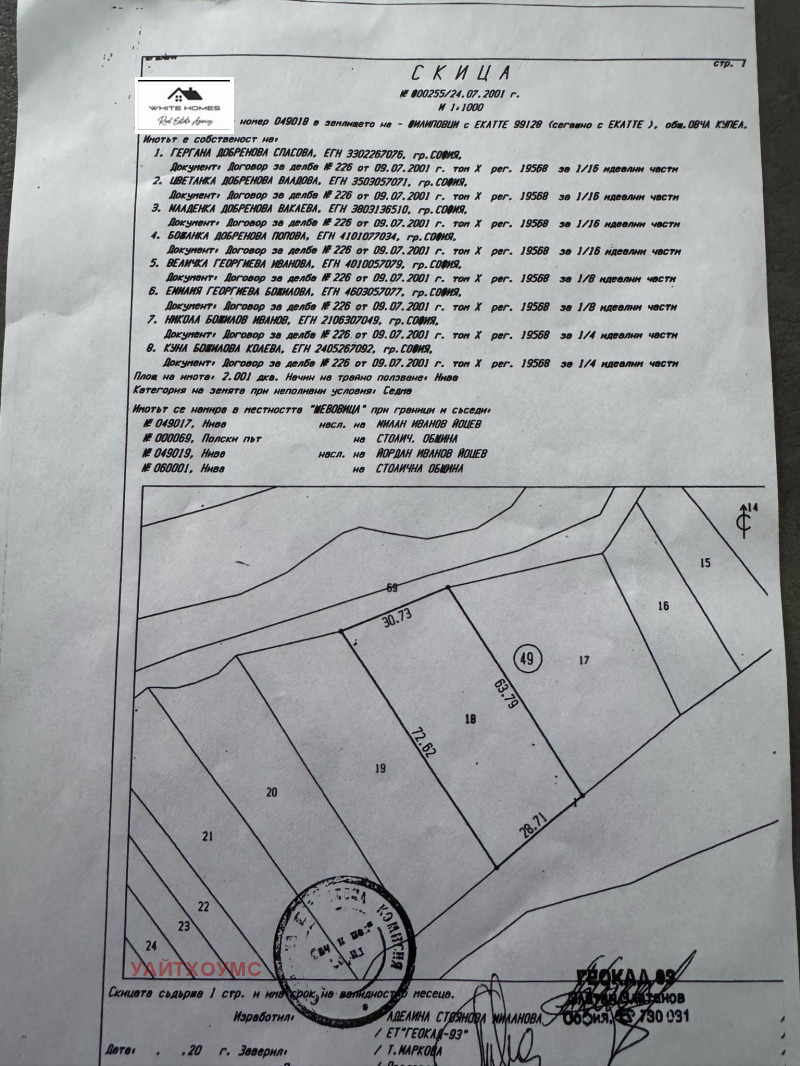 Til salg  Jord region Sofia , Sofia , 20 dka | 61277681 - billede [9]