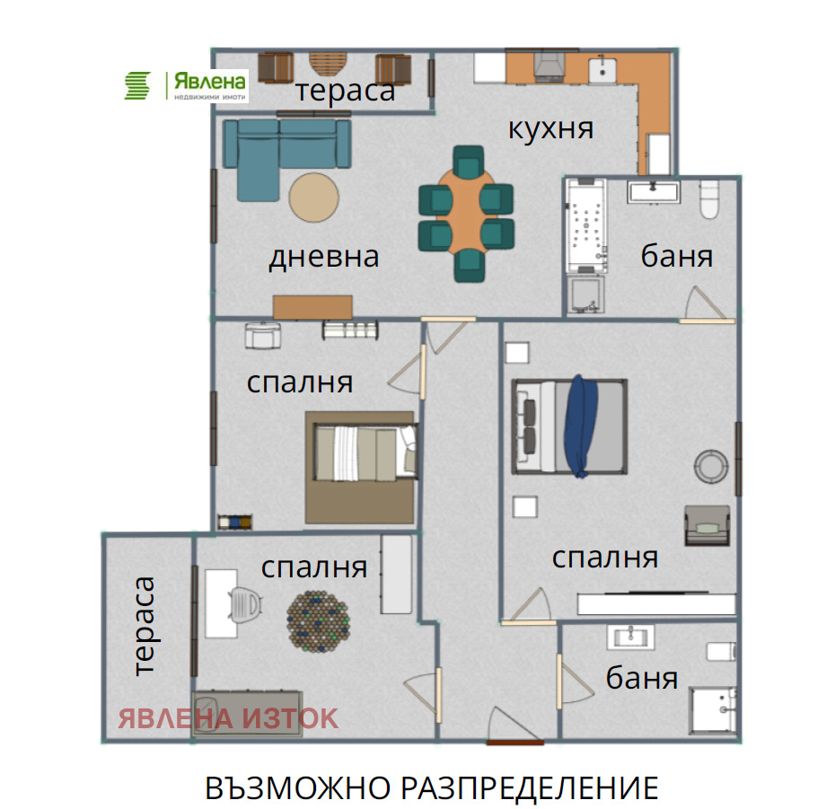 Продава 4-СТАЕН, гр. София, Изток, снимка 2 - Апартаменти - 53722823