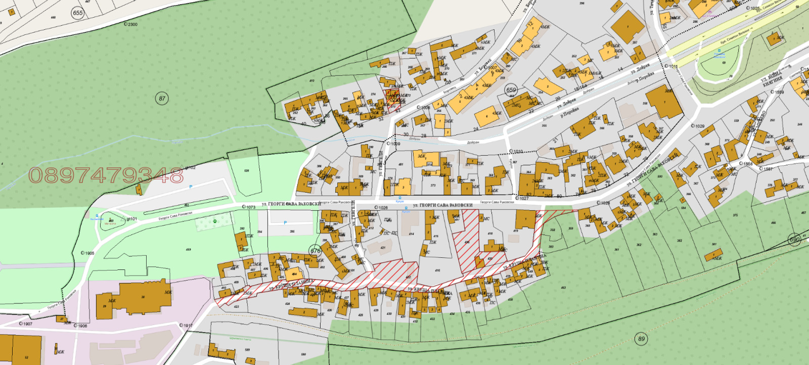 Продава ПАРЦЕЛ, гр. Шумен, Томбул джамия, снимка 2 - Парцели - 54882314