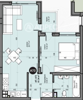 1 dormitorio Lyulin 5, Sofia 1