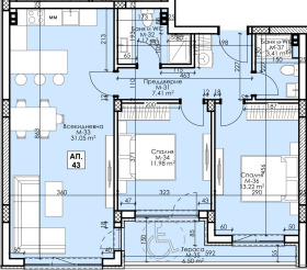 2 Schlafzimmer Asenowgrad, region Plowdiw