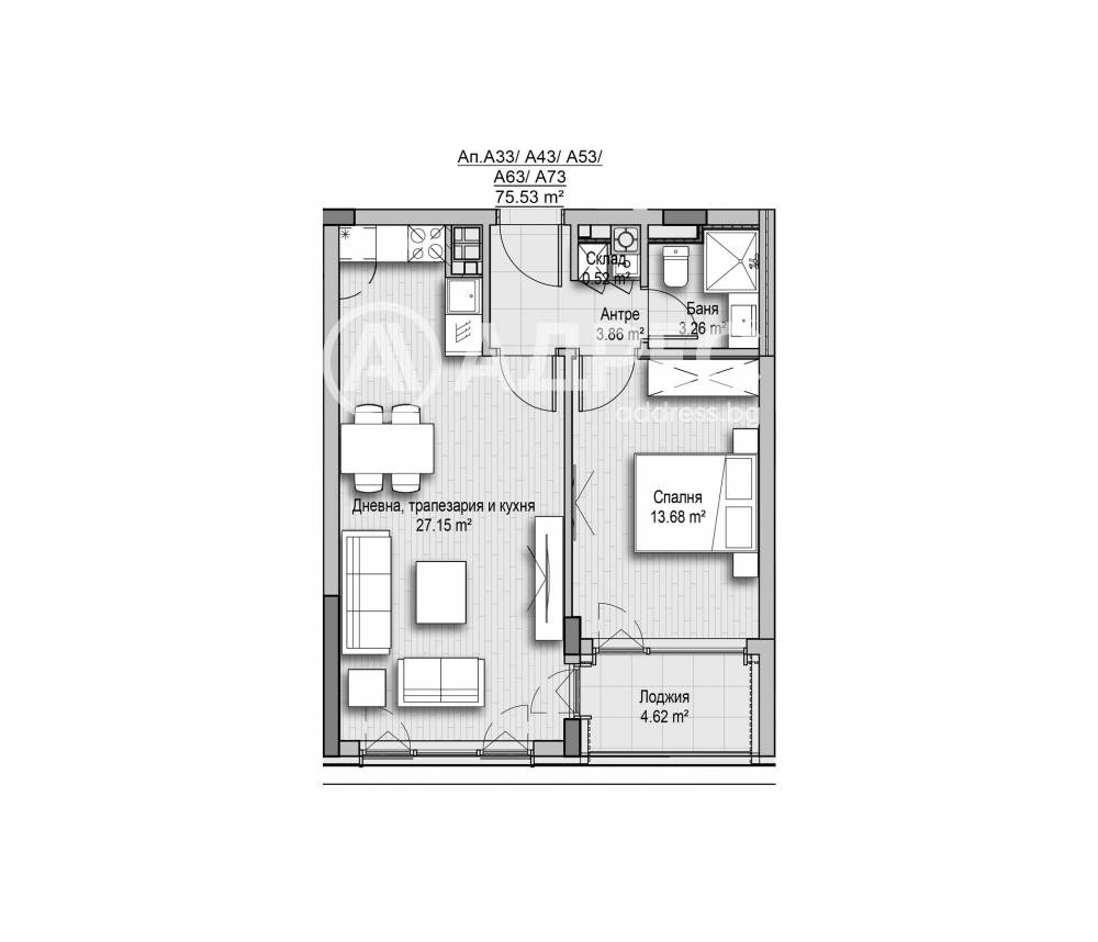 Продава 2-СТАЕН, гр. София, Кръстова вада, снимка 4 - Апартаменти - 54776162