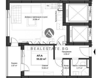 Satılık  1 yatak odası Plovdiv , Kyuçuk Parij , 65 metrekare | 96331692