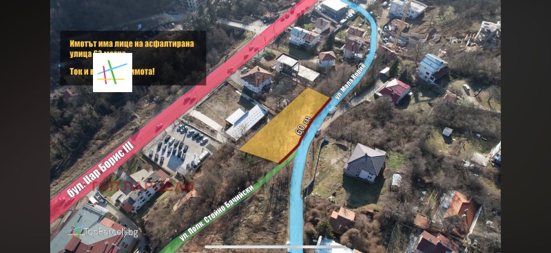 Продава ПАРЦЕЛ в град София, Княжево - 1500 кв.м / 350 000 € » 684 540.50 лв., ТОП ПАРЦЕЛИ