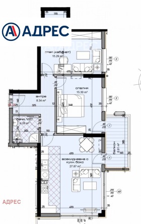 2 bedroom Mladost 1, Varna