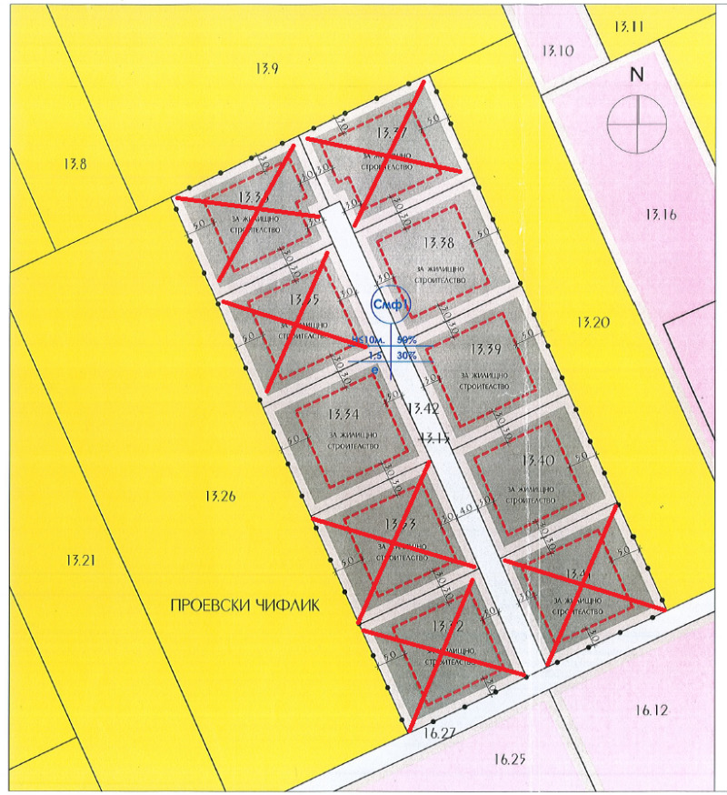 Продава ПАРЦЕЛ, гр. Благоевград, Втора промишлена зона, снимка 2 - Парцели - 48415832