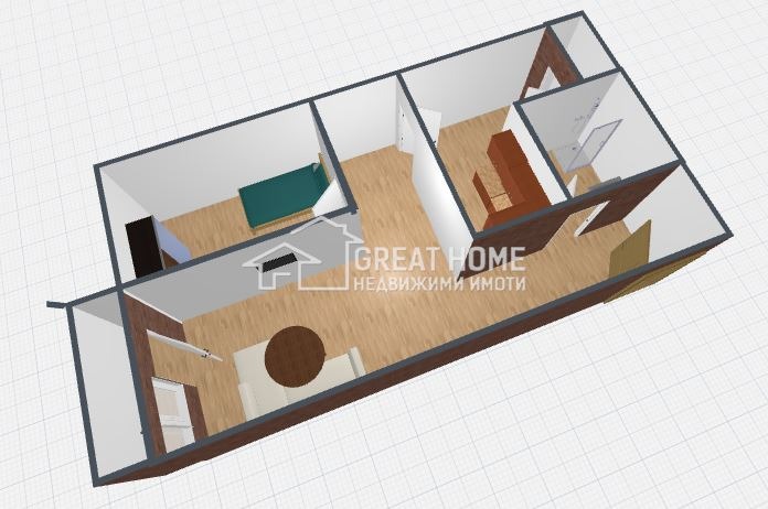 Eladó  1 hálószoba Targovishte , Centar , 53 négyzetméter | 59639767 - kép [10]