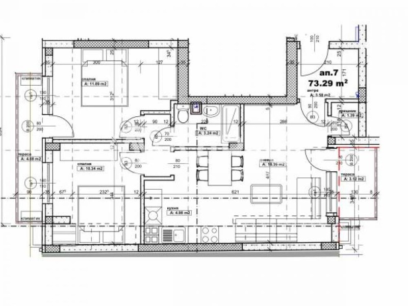 Продава  3-стаен град София , Център , 94 кв.м | 74742760 - изображение [4]