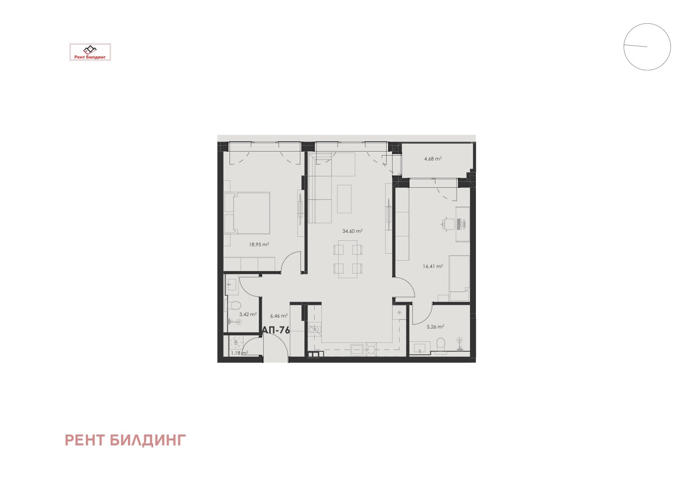Продава 3-СТАЕН, гр. Несебър, област Бургас, снимка 4 - Апартаменти - 55271444