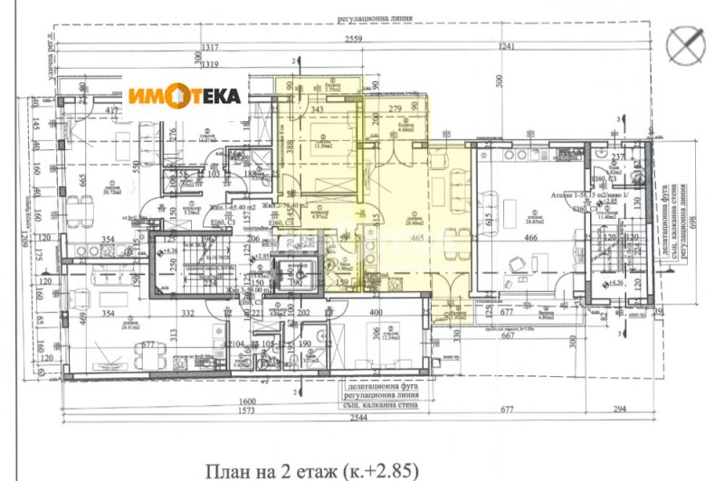 Zu verkaufen  1 Schlafzimmer Warna , Zentar , 87 qm | 44996231 - Bild [2]