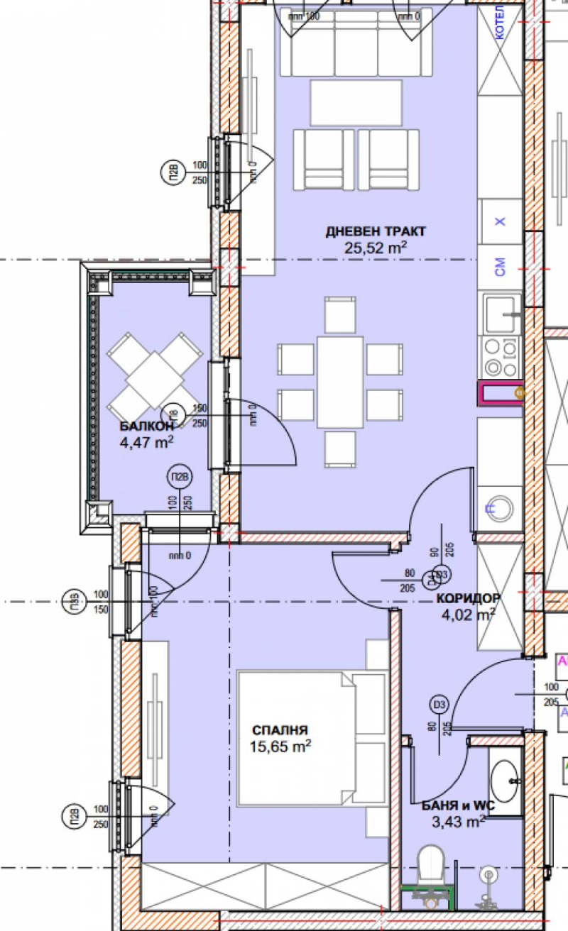À vendre  1 chambre Sofia , Malinova dolina , 73 m² | 98352088 - image [4]