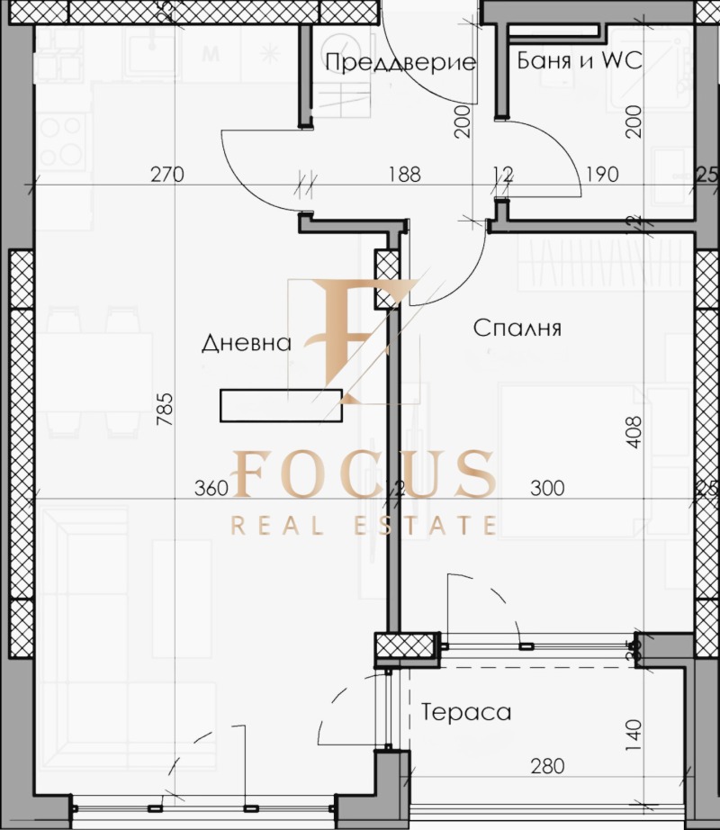 Продава 2-СТАЕН, гр. Пловдив, Тракия