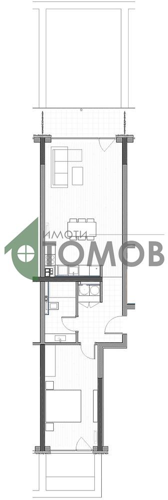Продава 2-СТАЕН, гр. Шумен, Пазара, снимка 12 - Апартаменти - 55584029