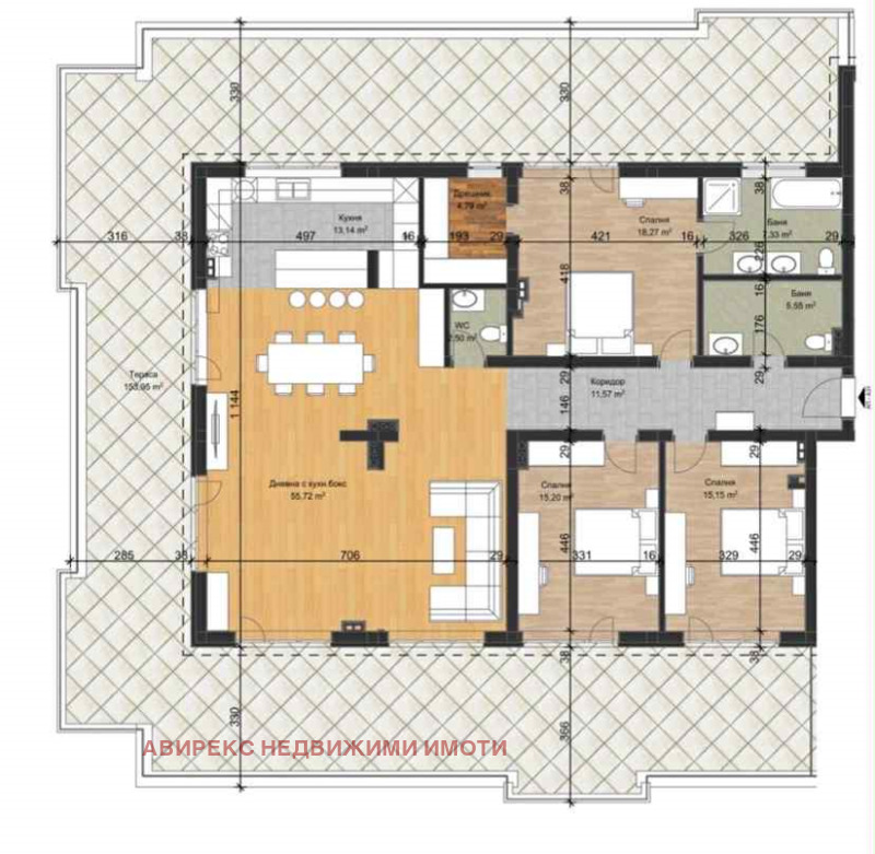 Продава 4-СТАЕН, гр. Пловдив, Остромила, снимка 2 - Апартаменти - 52726188