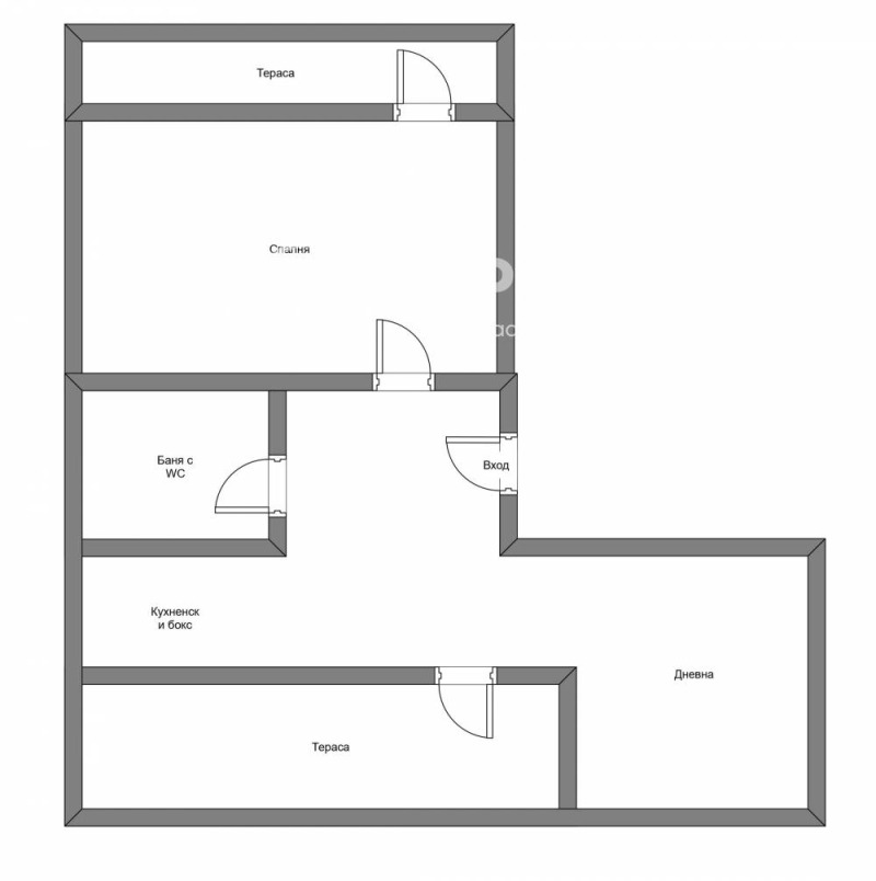 Myytävänä  1 makuuhuone Sofia , Nadežda 2 , 80 neliömetriä | 10759494 - kuva [3]