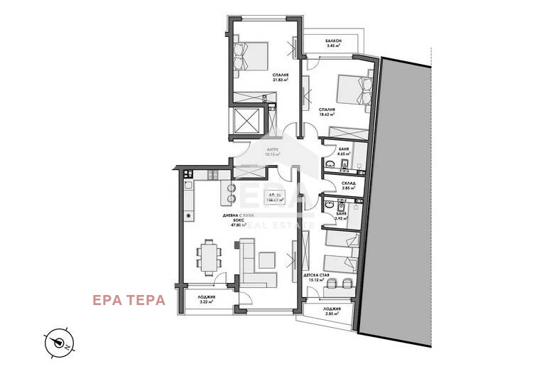 Продава МНОГОСТАЕН, гр. София, м-т Гърдова глава, снимка 2 - Апартаменти - 55007706