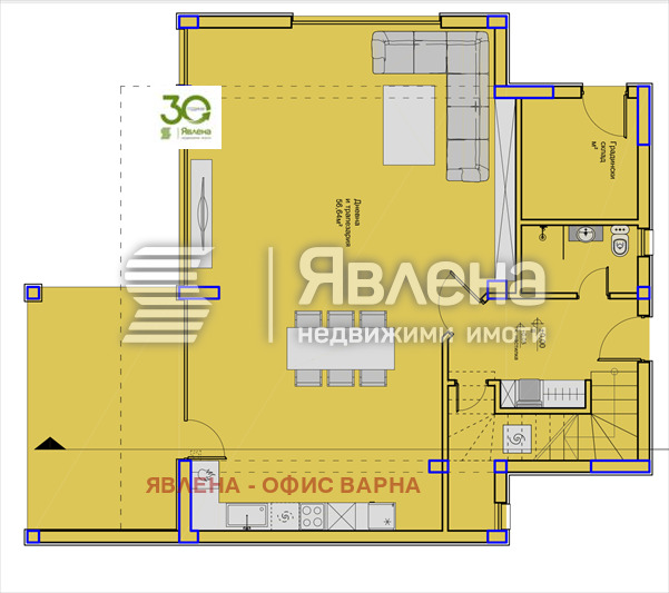 Продава КЪЩА, гр. Варна, м-т Ален мак, снимка 3 - Къщи - 54635914