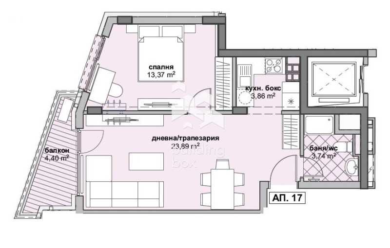 Продава 2-СТАЕН, гр. София, Люлин 6, снимка 1 - Aпартаменти - 48680070