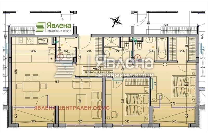 In vendita  2 camere da letto Sofia , Dragalevtsi , 137 mq | 60758243 - Immagine [11]