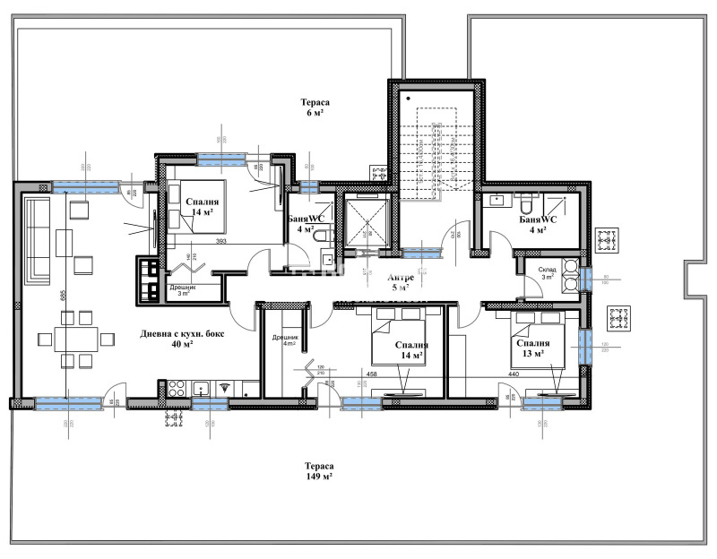 Продава МНОГОСТАЕН, гр. Пловдив, Въстанически, снимка 4 - Aпартаменти - 44544300