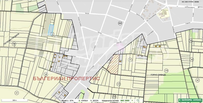 Na prodej  Spiknutí oblast Sofia , Petarč , 2500 m2 | 94166571