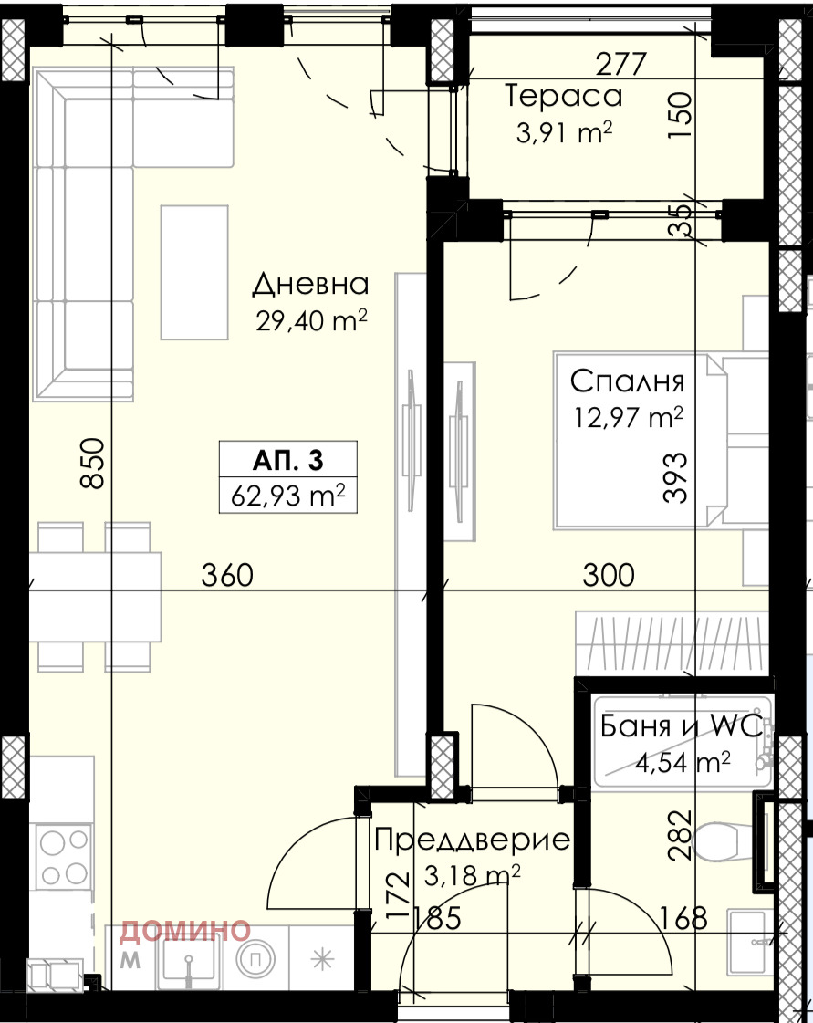 Продава 2-СТАЕН, гр. Пловдив, Отдих и култура, снимка 2 - Апартаменти - 56127014