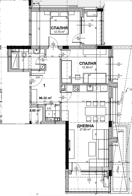 Продава 3-СТАЕН, гр. Стара Загора, Железник - център, снимка 1 - Aпартаменти - 47433315