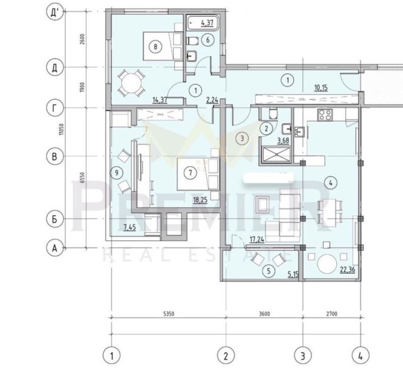 Продается  2 спальни Варна , м-т Ален мак , 105 кв.м | 78932595 - изображение [12]