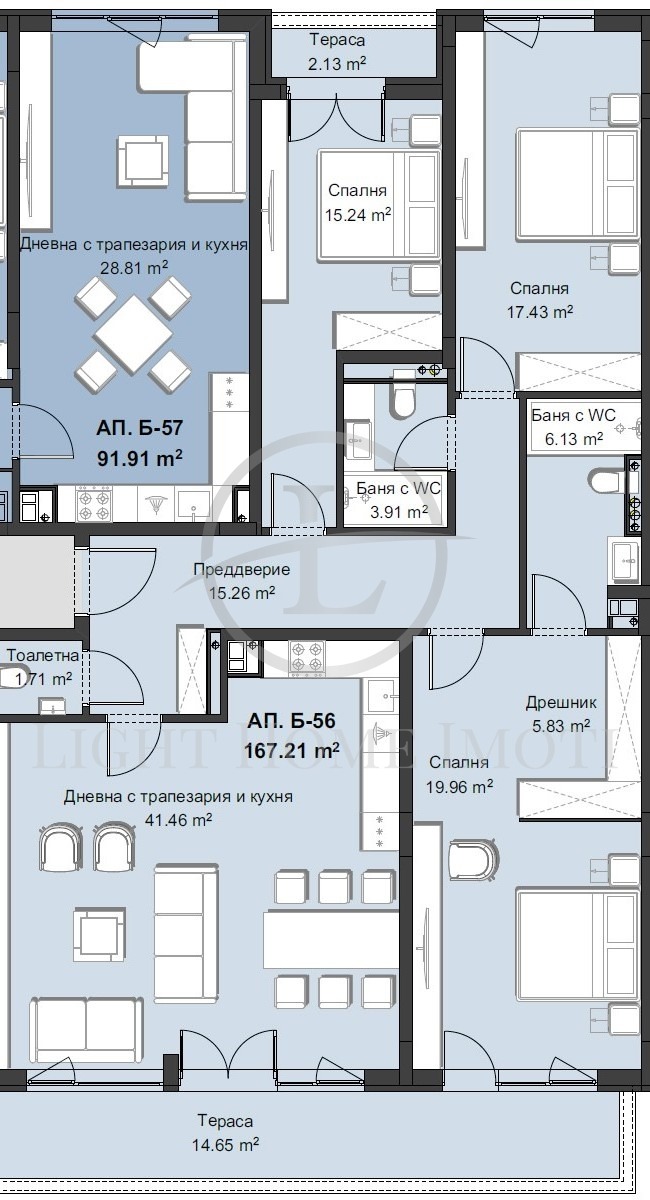 For Sale  3 bedroom Plovdiv , Hristo Smirnenski , 207 sq.m | 26092713 - image [5]