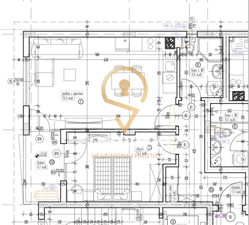 Продава  3-стаен град Варна , Левски 1 , 72 кв.м | 75472400 - изображение [5]