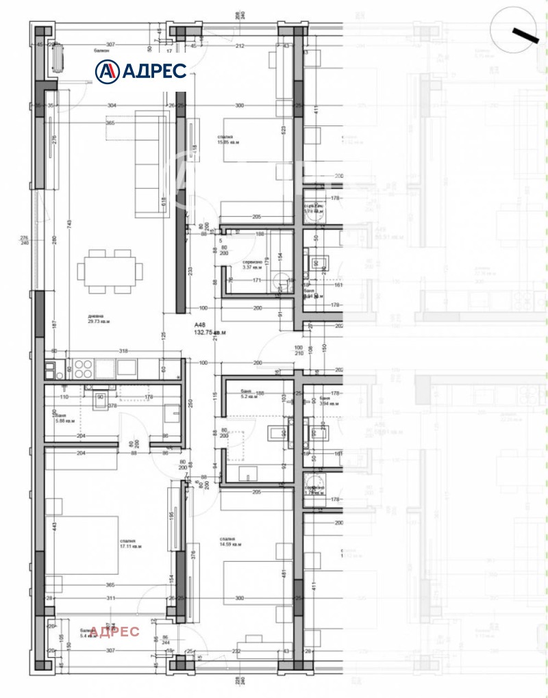En venta  3+ dormitorios Varna , Asparujovo , 158 metros cuadrados | 26485942 - imagen [4]