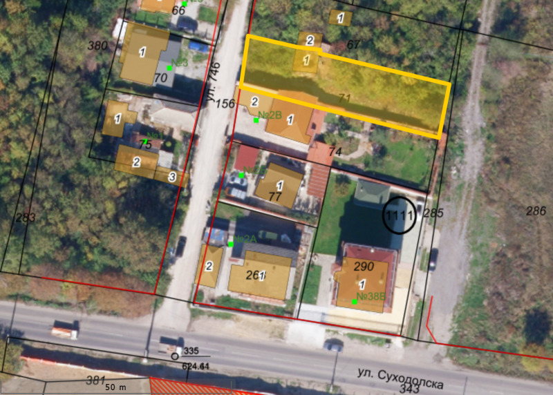 Продава  Парцел град София , Суходол , 517 кв.м | 78675698 - изображение [2]