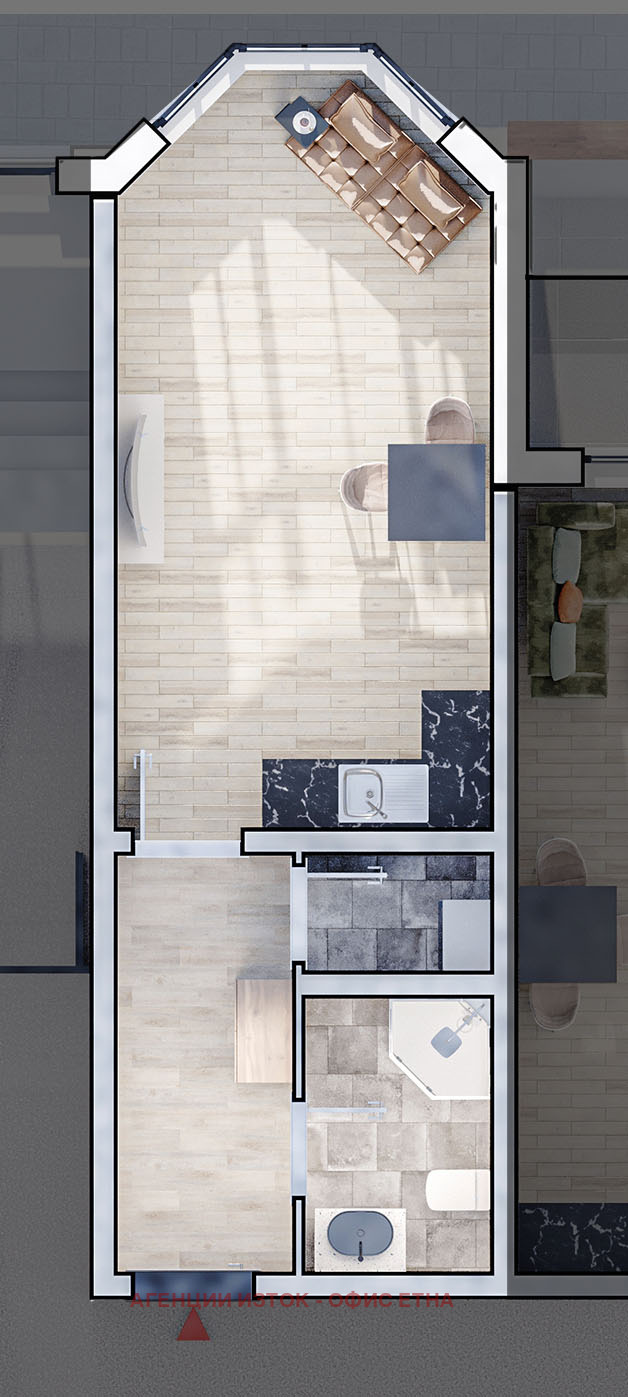 Продава 1-СТАЕН, гр. София, Люлин 10, снимка 2 - Апартаменти - 52824894