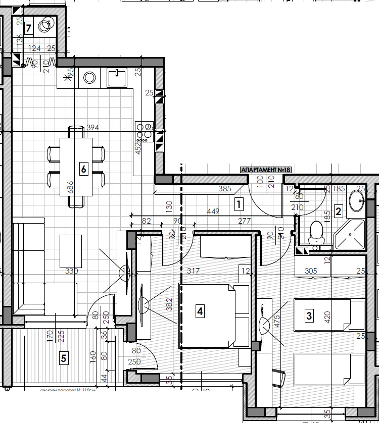 Продава 3-СТАЕН, гр. Шумен, Пазара, снимка 3 - Апартаменти - 53523883