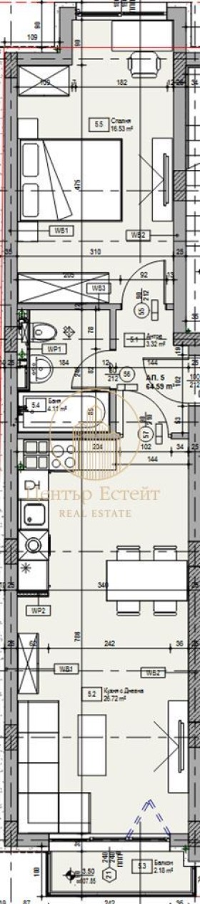 Продава 2-СТАЕН, гр. Плевен, Широк център, снимка 5 - Апартаменти - 52954893