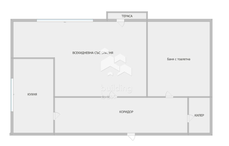 Til salg  1 soveværelse Sofia , Tsentar , 48 kvm | 73546443 - billede [2]