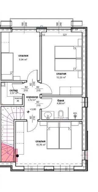 En venta  Casa región Plovdiv , Manole , 126 metros cuadrados | 85505602 - imagen [4]