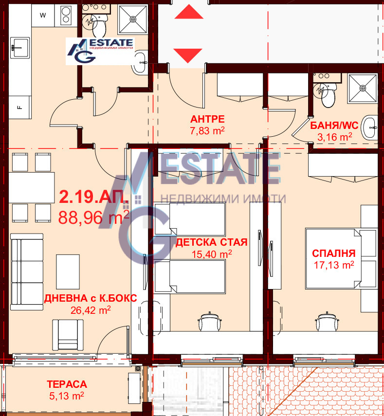 Продава  3-стаен, област Бургас, гр. Свети Влас •  155 539 EUR • ID 94996292 — holmes.bg - [1] 